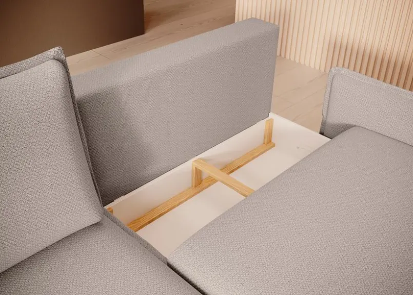 Schlafsofas|Schlafsofas| Ecksofa Glossy II Dove