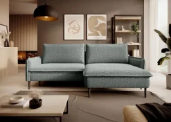 Schlafsofas|Schlafsofas-Ecksofa Glossy II Mint