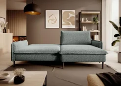 Schlafsofas|Schlafsofas-Ecksofa Glossy II Mint