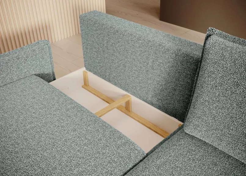 Schlafsofas|Schlafsofas-Ecksofa Glossy II Mint