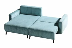 Schlafsofas|Schlafsofas-Ecksofa Hagen Petrol