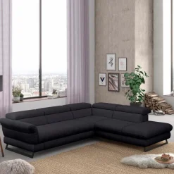Schlafsofas|Schlafsofas|COTTA Ecksofa Haiti Black