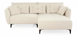 Sofas & Couches-Ecksofa Janek Hellbeige