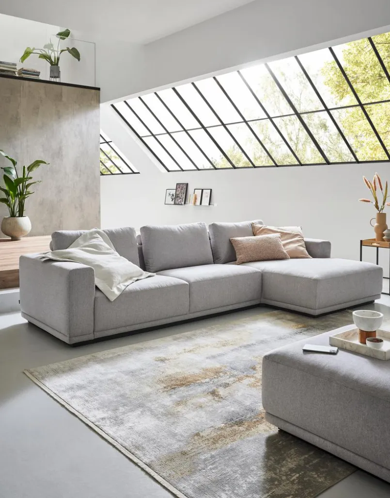 Musterring Sofas & Couches-Ecksofa JustB! PM200 Light Grey