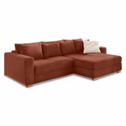 Schlafsofas|Schlafsofas| Ecksofa Kampen Rostrot