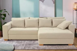 Schlafsofas|Schlafsofas| Ecksofa Kampen Beige