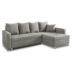 Schlafsofas|Schlafsofas-Ecksofa Kappeln Grau
