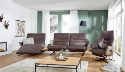 himolla Sofas & Couches-Ecksofa Karlsfeld Dunkelbraun