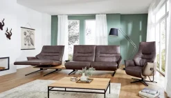 himolla Sofas & Couches-Ecksofa Karlsfeld Dunkelbraun