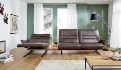 himolla Sofas & Couches-Ecksofa Karlsfeld Dunkelbraun