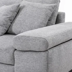 filippo Schlafsofas|Schlafsofas-Ecksofa Livorno Mittelgrau