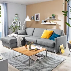 Schlafsofas|Schlafsofas|bali Ecksofa Maike Grau / Blau