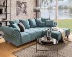 filippo Sofas & Couches-Ecksofa Marta Petrol