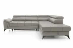 Schlafsofas|Schlafsofas| Ecksofa Mocca Grau