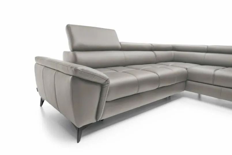 Schlafsofas|Schlafsofas| Ecksofa Mocca Grau