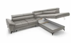 Schlafsofas|Schlafsofas| Ecksofa Mocca Grau