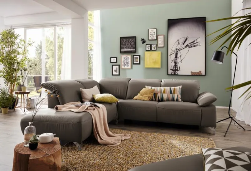 Sofas & Couches|Musterring Ecksofa MR 370 Grey