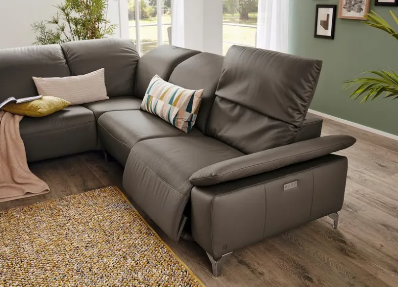 Sofas & Couches|Musterring Ecksofa MR 370 Grey