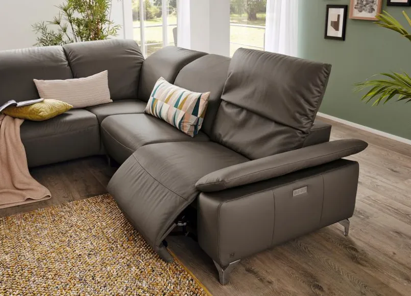 Sofas & Couches|Musterring Ecksofa MR 370 Grey
