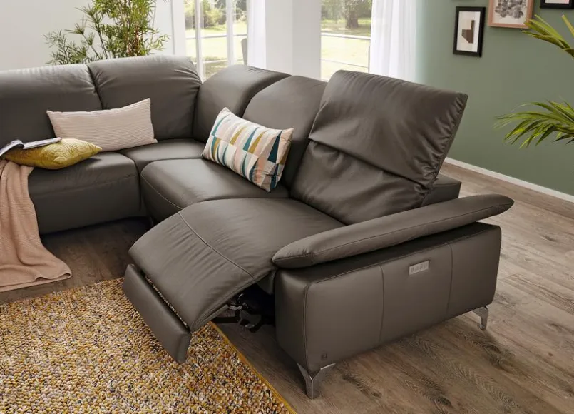 Sofas & Couches|Musterring Ecksofa MR 370 Grey
