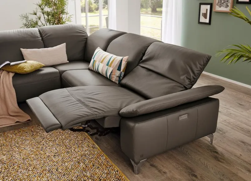 Sofas & Couches|Musterring Ecksofa MR 370 Grey