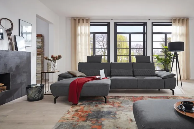 Sofas & Couches|Musterring Ecksofa MR 270 Grau