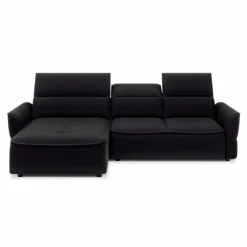 Schlafsofas|Schlafsofas-Ecksofa Murillo Black