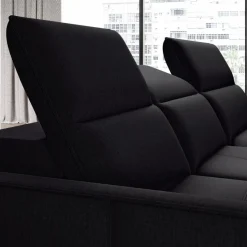 Schlafsofas|Schlafsofas-Ecksofa Murillo Black