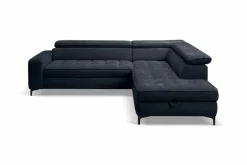 Schlafsofas|Schlafsofas| Ecksofa Nala Schwarz