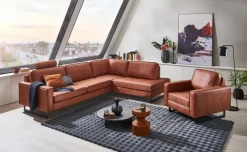 Sofas & Couches| Ecksofa Pinto Cognac