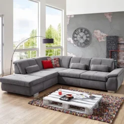 Sofas & Couches|ComfortPlan Ecksofa Plank Silver