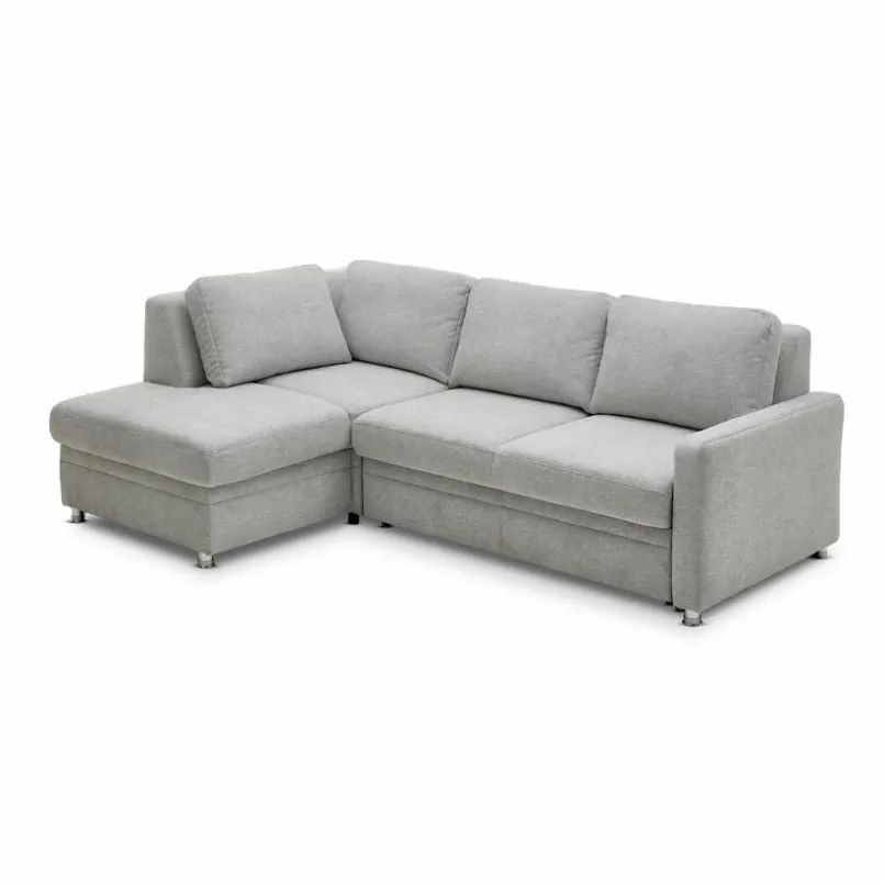 ComfortPlan Schlafsofas|Schlafsofas-Ecksofa Puzzle Silver