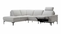 CASEDO Sofas & Couches-Ecksofa Sagunto Light Grey