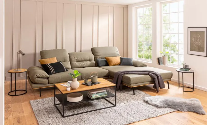 Sormani Sofas & Couches-Ecksofa San Marino Olive