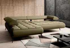 Schlafsofas|Schlafsofas| Ecksofa Seledo Olive