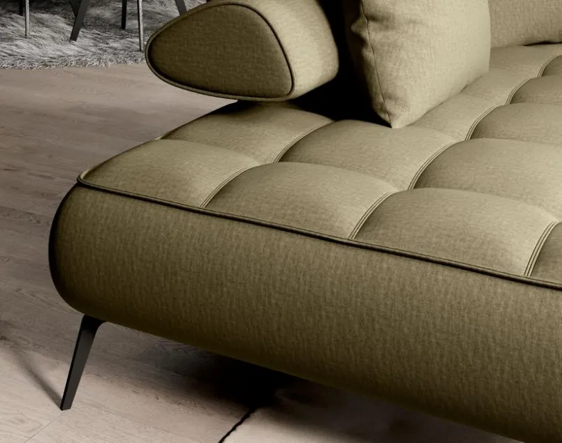Schlafsofas|Schlafsofas| Ecksofa Seledo Olive