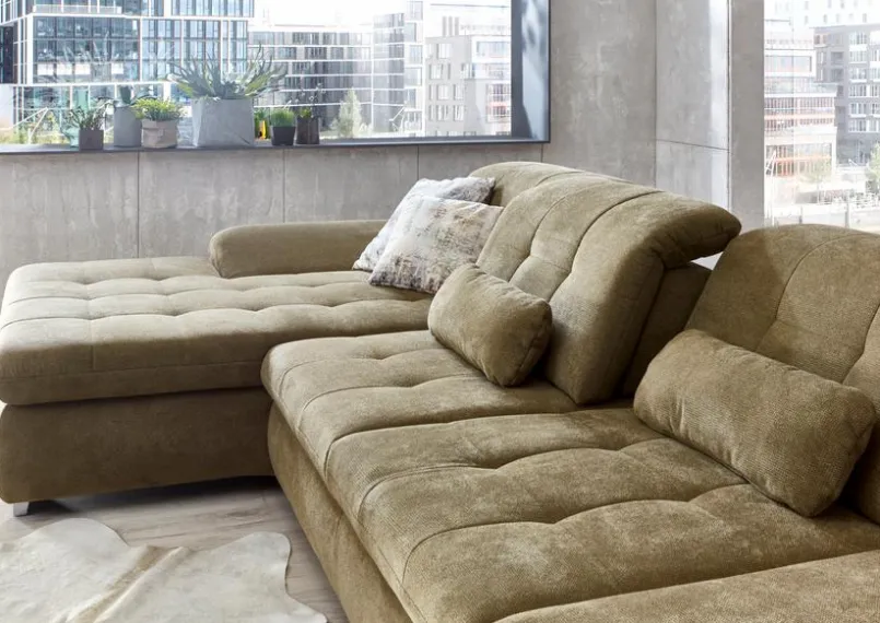 ComfortPlan Sofas & Couches-Ecksofa Sherman Olive