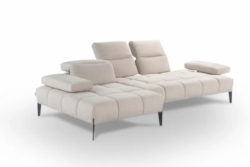 Calia Sofas & Couches-Ecksofa skyline - PRM 1239 Beige