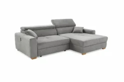 Schlafsofas|Schlafsofas-Ecksofa Slider Grau