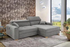 Schlafsofas|Schlafsofas-Ecksofa Slider Grau