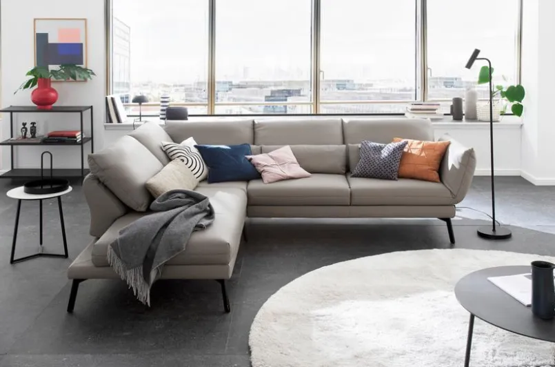 SCHÖNER WOHNEN-Kollektion Sofas & Couches-Ecksofa Spin Grey