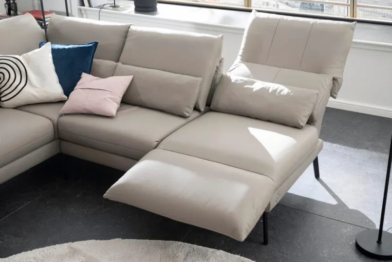 SCHÖNER WOHNEN-Kollektion Sofas & Couches-Ecksofa Spin Grey