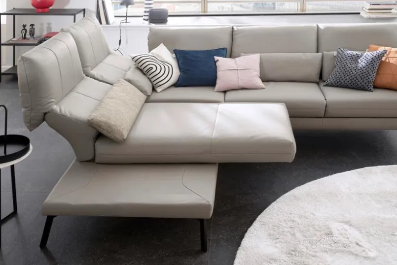 SCHÖNER WOHNEN-Kollektion Sofas & Couches-Ecksofa Spin Grey