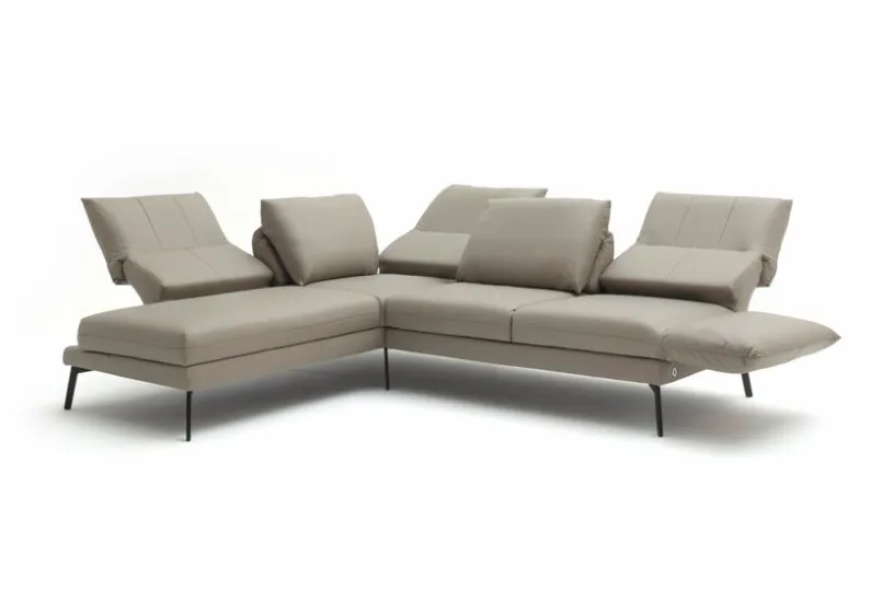 SCHÖNER WOHNEN-Kollektion Sofas & Couches-Ecksofa Spin Grey