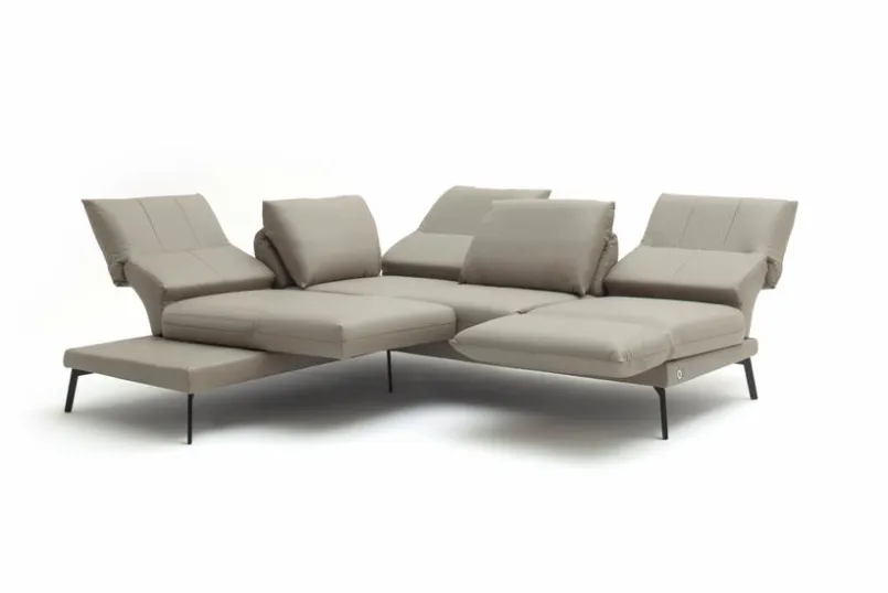 SCHÖNER WOHNEN-Kollektion Sofas & Couches-Ecksofa Spin Grey