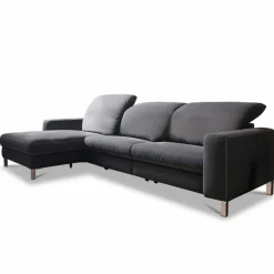 Portobello Sofas & Couches-Ecksofa Sunderland Anthrazit
