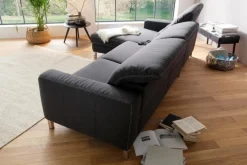 Portobello Sofas & Couches-Ecksofa Sunderland Anthrazit