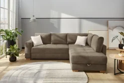 Schlafsofas|Schlafsofas| Ecksofa Sunset Taupe