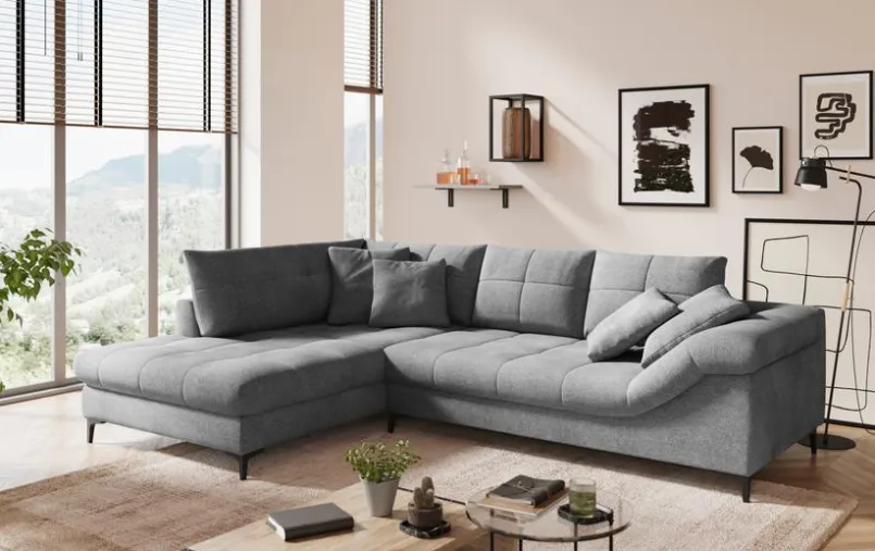 SOMETA Sofas & Couches-Ecksofa Swift Stone