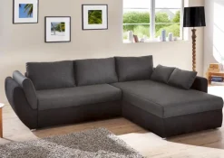 Schlafsofas|Schlafsofas| Ecksofa Taifun Schwarz